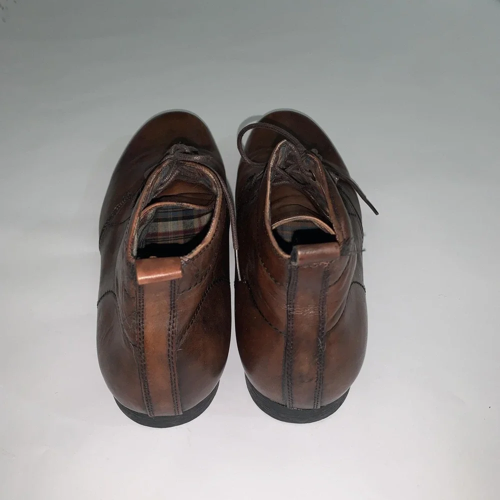 Bed Stu Boots Mens Size 9 Brown Leather Chukka Ankle Lace Up Casual Bryden